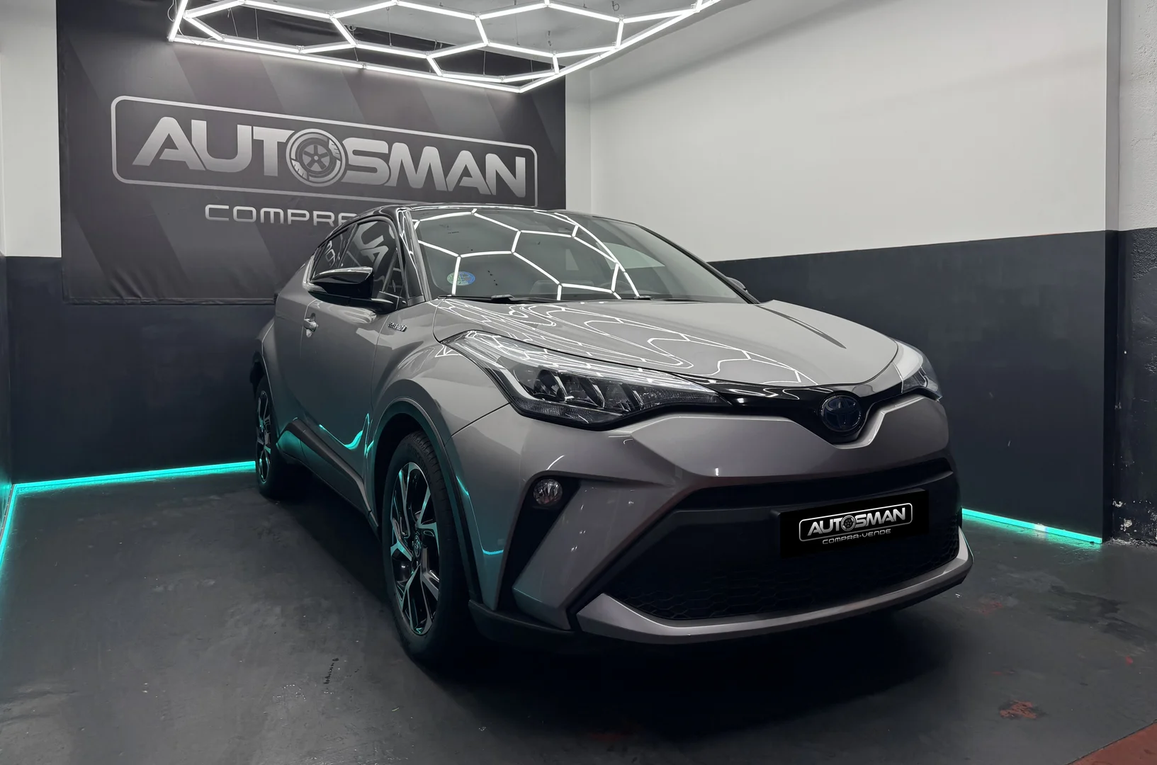 TOYOTA C-HR 1.8 125H Advance 2021 Híbrido Gris - Detalle